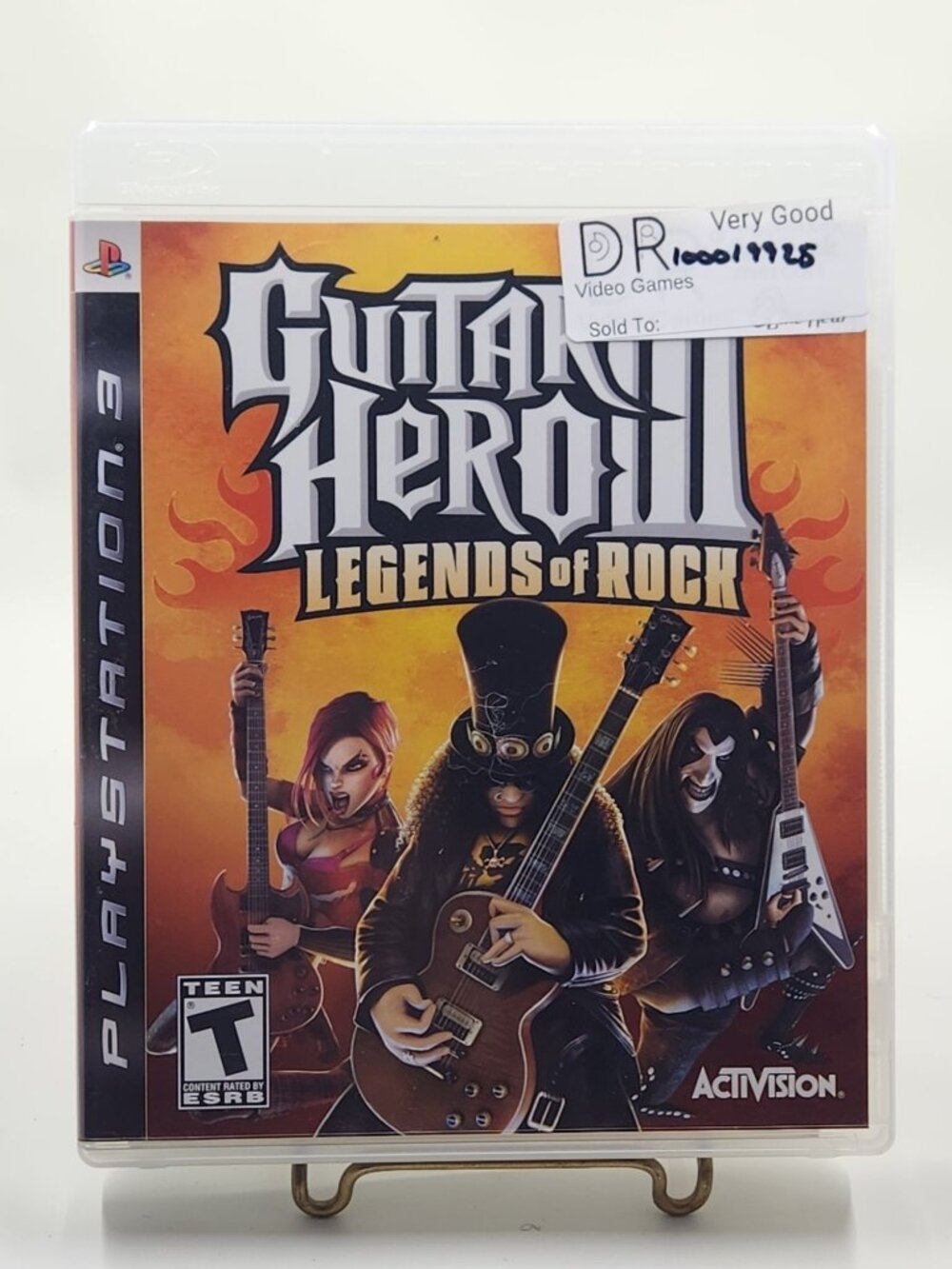 Guitar Hero III Legends of Rock for PlayStation 3